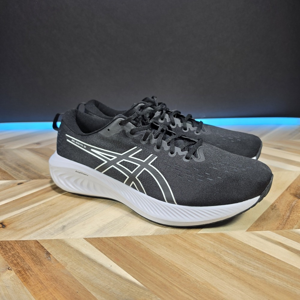 ASICS Gel Excite 10 Men's Size 13 Extra Wide 4E Black Athletic Sneaker 1011B599